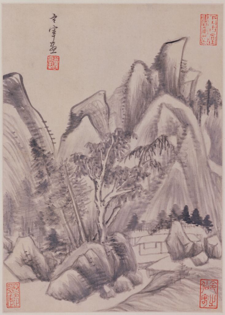 图片[5]-Dong Qichang Landscape Atlas-China Archive